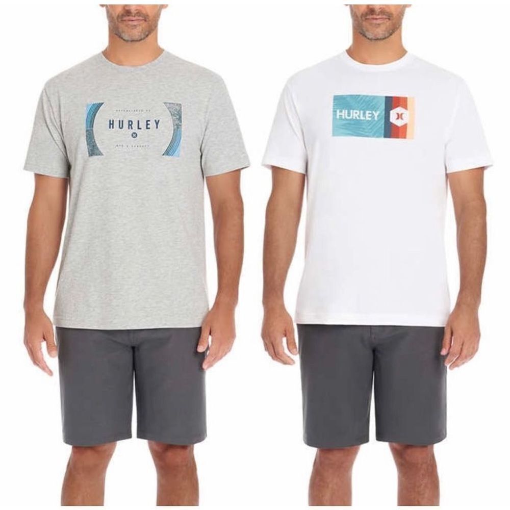 COPY - Hurley Men's Graphic Tee, 2-pack size XXL